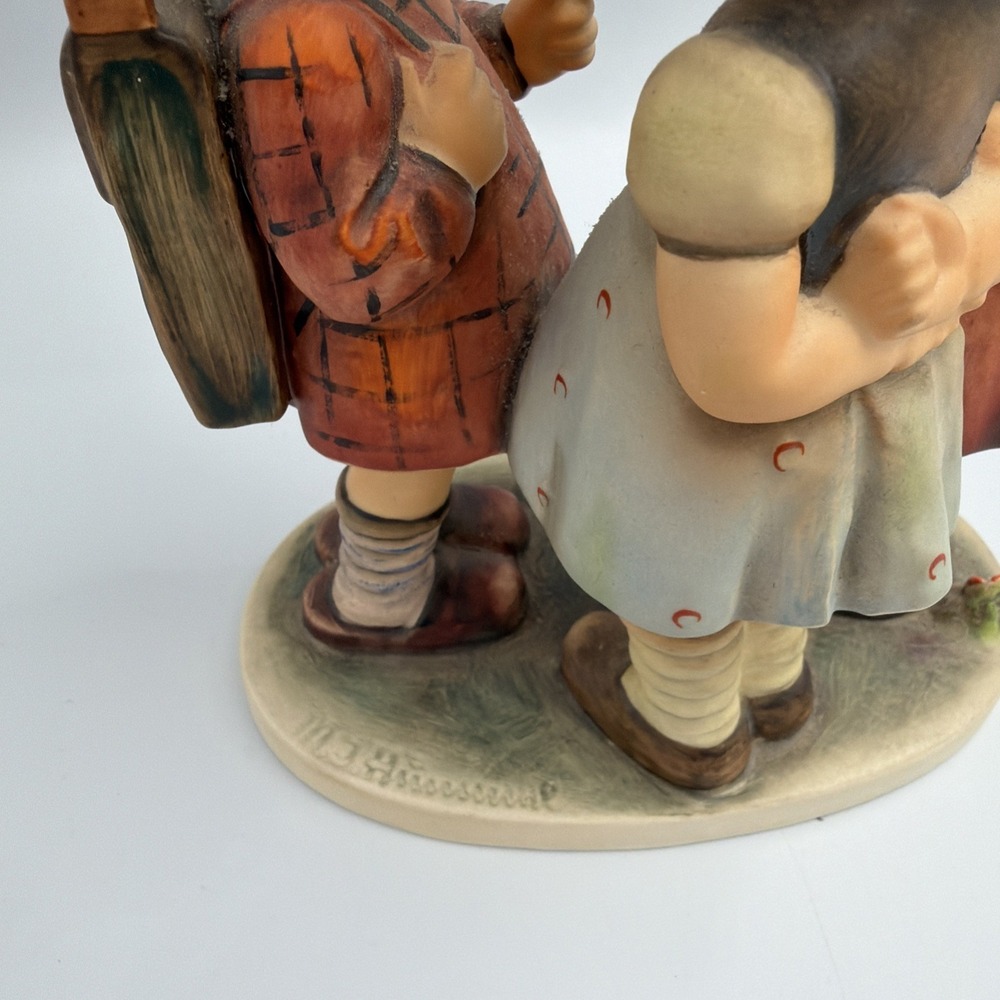 1972 Hummel Goebel W Germany School Girls Figurine 177/III 9.5" - Picture 8 of 12